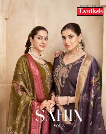SAHIN VOL 3 BY TANIKSH DESIGNER SALWAR SUIT WHOLESALER IN INDIA